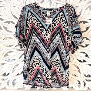 💕HP🪻Heimish USA Pattern Top